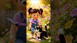 Thumbnail: Meow Meow Billi Kerti Meow | म्याऊँ म्याऊँ बिल्ली करती म्याऊँ | Hindi Rhyme | Nursery Rhyme For Kids