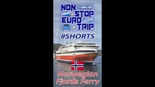 Thumbnail: #Norwegian #Fjords #Ferry #Bergen #Stavanger #Shorts #NonstopEurotrip
