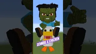 Thumbnail: I Built the RAREST Mob in Minecraft! 🐔🧟‍♂️