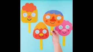 Thumbnail: Noodle & Pals Craft - Halloween Masks! #shorts #halloween #halloween2022 #craftsforkids
