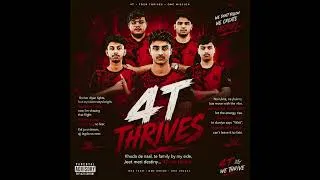 Thumbnail: The Rise of 4T (4Thrives) | PUBG Motivation Song | Official Fan Anthem