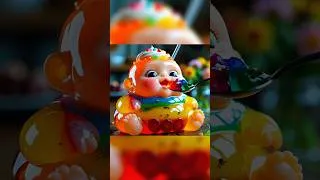 Thumbnail: Cute or Creepy Babies? 🌈🧋🍽️| The Ultimate Satisfying Oddly Asmr Experience