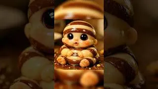 Thumbnail: 🍬 Cute Baby or Dessert? Watch Till the End! #shorts #dessertbaby  #cutebaby #oddlysatisfying #asmr