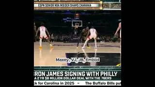 Thumbnail: Lebron. Maxey. Jaylen Brown. Embiid. 😳