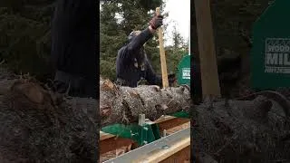Thumbnail: Building Our Sawmill Stand #sawmill  #alaska #milling #building