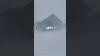 Thumbnail: I Never Showed the Luxury Cabin Inside Before… During a BLIZZARD 🥶❄️