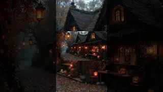 Thumbnail: Nostalgic Dark Academia | Quiet Autumn Night at Halloween Coffee Shop | Relaxing, Studying #piano