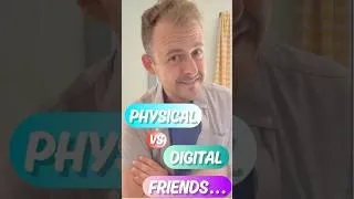 Thumbnail: Physical vs Digital Friends ... #physicalmedia #stopkillinggames  #retrogaming