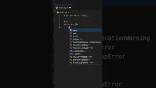 Thumbnail: Python While Loop #programming #python