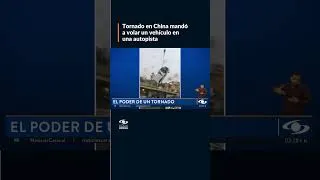 Thumbnail: ¡Impresionante! Tornado en China mandó a volar un vehículo en una autopista