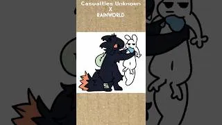 Thumbnail: Expie Slugcat meeting #rainworld  #casualtiesunknown #art