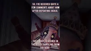 Thumbnail: No, Jackie's Body isn't in Secret of the Mimic #fnaf #fivenightsatfreddys #secretofthemimic #shorts