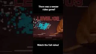 Thumbnail: A Weezer video game?!? #weezer #gaming #comedy #music #retrogaming