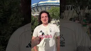 Thumbnail: A special moment for Grant after he made the 28 hour bus journey to watch Forest in Portugal. ❤️🇺🇸
