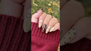 Thumbnail: Do a Fall Polkadot Nail Set with Me 🍂 | ft. ModelOnes #Ad