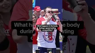 Thumbnail: What happens in the body during a speed eating competition? #speedeating #hotdog #competitiveeating