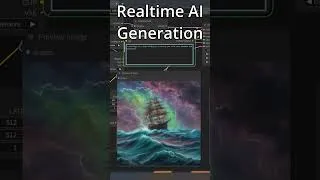 Thumbnail: Real-time Generative AI #tech #ai #sdxl
