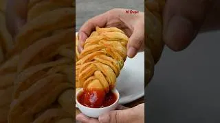 Thumbnail: Unique Aloo Atta Puff Pastry 😍 | Crispy Aloo Puff Samosa #samosa #Snacks #noven