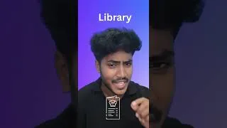 Thumbnail: Framework vs Library Explained with Food 🍽️ | Full Stack Development