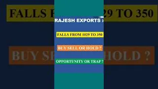Thumbnail: Rajesh Exports Share Latest News | Rajesh Exports Share Analysis  #rajeshexports #stockmarket #share