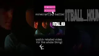 Thumbnail: Minecraft pvp O.o #Minecraft #MinecraftPvP #Bedwars #Skywars #PvPFail