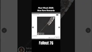 Thumbnail: New Meat Week Rewards 2026. Check out the full video and article on nukaknights.com #Fallout76