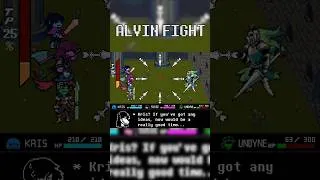 Thumbnail: DELTARUNE Alvin Fight #deltarune #deltarunechapter4 #undertale