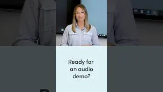 Thumbnail: An online demo is the easiest way to experience Nureva audio
