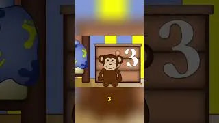 Thumbnail: Monkey & Pig Fell Out! Roll Over Bedtime Fun! #shorts