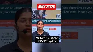 Thumbnail: 🚨 MILITARY NURSING SERVICE 2026 - BIG UPDATE 🔥 #militarynursingservice2026 #mns2026