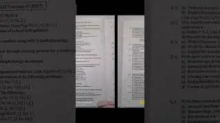Thumbnail: PREVIOUS 5 YEARS QUESTION PAPER | MEDICAL SURGICAL NURSING - 2nd | #Bsc #nursing 3rd year #msn #cg