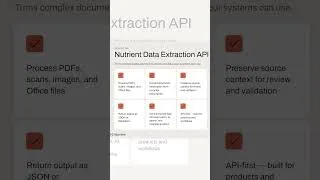 Thumbnail: Why Nutrient built a data extraction API