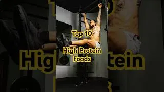Thumbnail: Top 10 High Protein Foods #highprotein #proteinfoods #fitnessindia #musclebuilding #fatloss