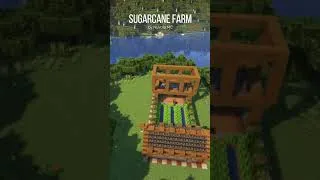 Thumbnail: Automatic Sugarcane Farm | Minecraft Tutorial | Short