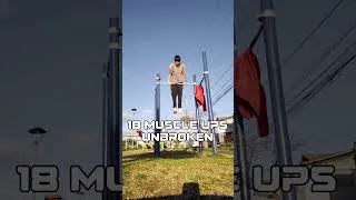 Thumbnail: 18 Muscle ups in one set
