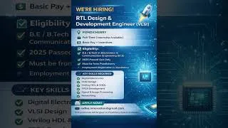 Thumbnail: VLSI Job Openings in Pondicherry