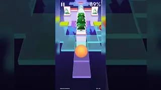 Thumbnail: Rolling Sky | Christmas 100% All Gems & Crowns! #rollingsky