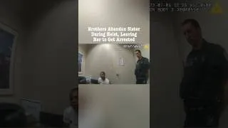 Thumbnail: Brothers Abandon Sister During Heist, Leaving Her to Get Arrested #policebodycam #shorts