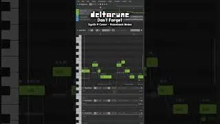 Thumbnail: This is not a human singing. Deltarune - Don't Forget [SynthV cover] #shorts #synthesizerv #synthv