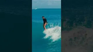 Thumbnail: One wave from Keani Canullo #surf #drone #longboarding