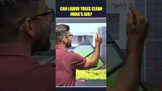 Thumbnail: Liquid Trees | A New Solution to India's Air Pollution? | Explained