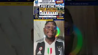 Thumbnail: UNIPORT Post UTME Past Questions and Answers PDF Download For All Courses (Updated)