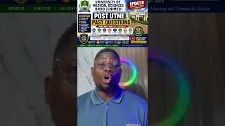 Thumbnail: UNIMED Ondo Post UTME Past Questions and Answers PDF Download (Updated)