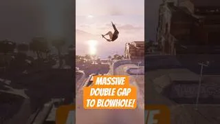 Thumbnail: Massive double gap to blowhole / thread the needle in skate