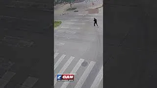 Thumbnail: Suspect threw a Molotov cocktail at a victim in a wheelchair.