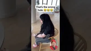 Thumbnail: THAT'S THE WRONG HOLE 😂😂😂 #funny #shortsvideo