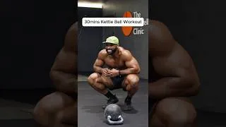 Thumbnail: 30mins Kettlebell workout 🔥 (see description for workout info) #kettlebell #kettlebellworkout
