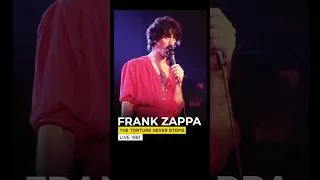 Thumbnail: Frank Zappa - The Torture Never Stops (Live 1981) #frankzappa #progressiverock