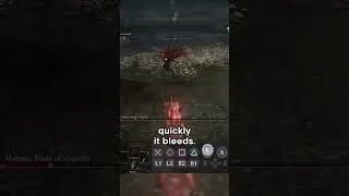 Thumbnail: MAYBE THE BEST WEAPON FOR MALENIA! Beating Elden Ring only levelling Dexterity!