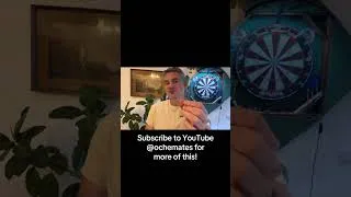 Thumbnail: Subscribe to the Ochemates channel! Good honest reviews! #darts #3dart #180 #ochemates #dart